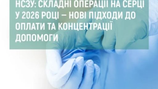 НСЗУ: складні операції на серці у 2026 році — нові підходи до оплати та концентрації допомоги